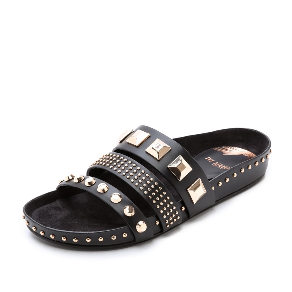 Ivy Kirzhner Studded Slides
